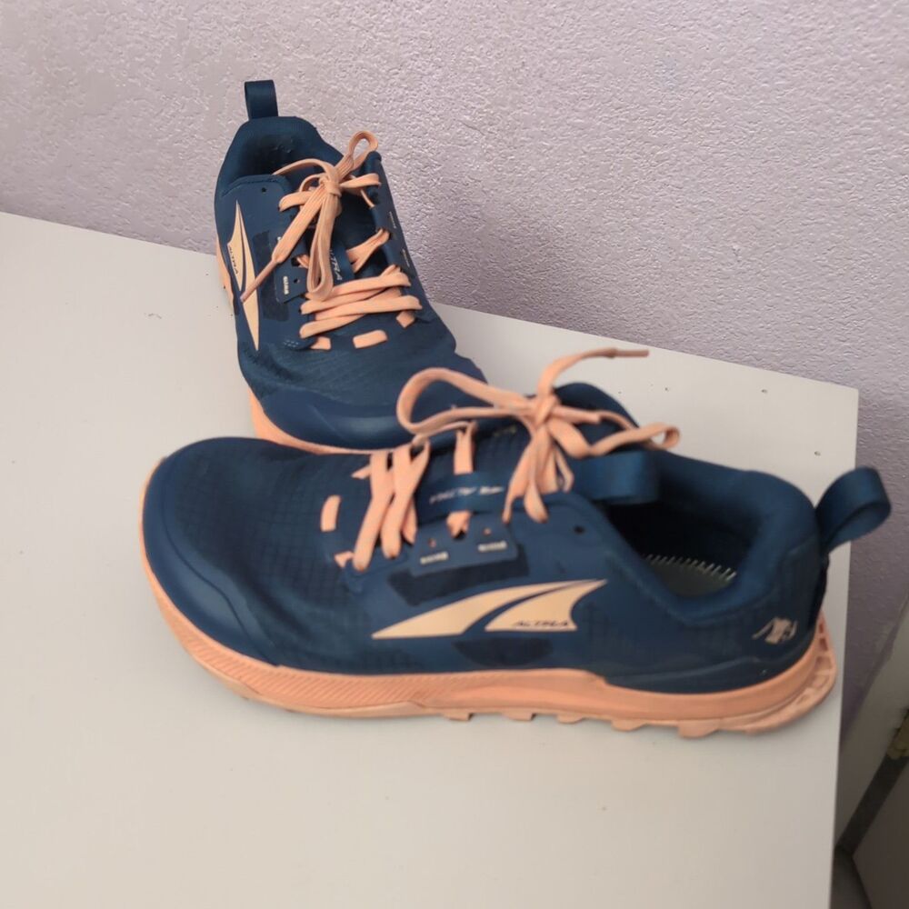 Altra Lone Peak 8 Women's Size 7 Multicolor Trail Running Shoes No Insoles